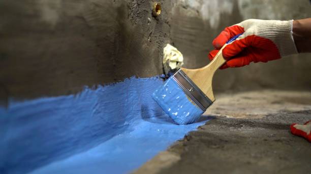 Commercial Emergency Waterproofing project at a Lambertville, NJ business property by SJ Waterproofing Pros
